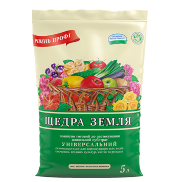 Субстрат "Щедра земля" універсальний 859 фото