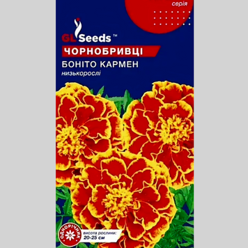 Чорнобривці "Боніто Кармен" GL (0,5г) 541 фото