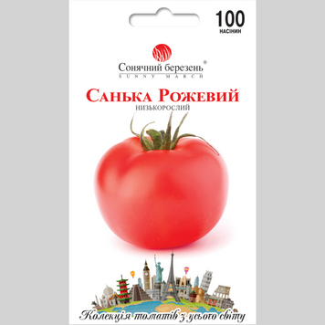 Томат "Санька рожевий" СБ (100шт) 060 фото