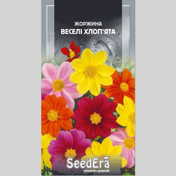 Жоржина "Веселі хлоп'ята" Seedera (0,5г) 496 фото