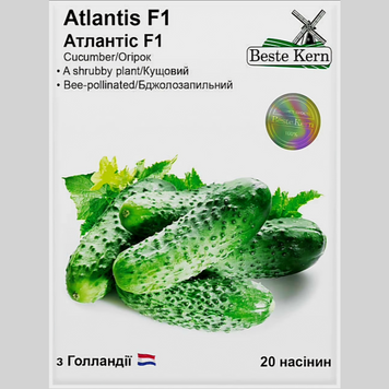 Огірок "Атлантіс F1" Beste Kern (20шт) 012 фото